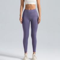 Pantalones deportivos y de fitness, pantalones color melalgodón, Mallas elásticaspara Correr, Elevación de cadera, High Belt, control del medio ambiente, pantalones de yoga - details 0