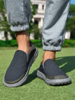 Zapatillas De Primavera Para Hombre Transpirables Casuales Ligeros Con Cordones Mocasines Elásticos Para Exterior Caminar - details 15