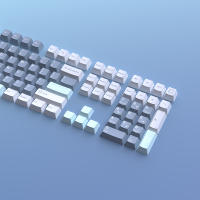 Keycaps De PBT Perfiles Cherry Para Gaming Teclado Mecánico MX Switches Layout ISO Minimalista Para GMK87 AULA 75 126 Teclas - details 8