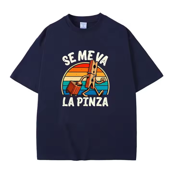 Camiseta Unisex De Algodón 100% Vintage Y2k Con Chistes En Español Para Hombres Y Mujeres Camiseta Suave Y Transpirable Para Uso Diario En Verano - 1