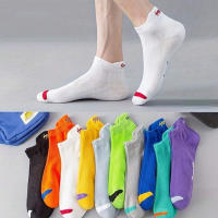 Calcetines De Tobillo Para Hombre 5/10/20/30 Pares Estilo Deportivo Moda Letras Antideslizantes Absorbentes De Sudor Transpirables Para Correr - details 2