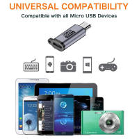 Adaptador De USB C a Micro USB En Aleación De Aluminio Conector Femenino Tipo C a Macho Para Cargador De Samsung S7 Cable De Datos - details 6