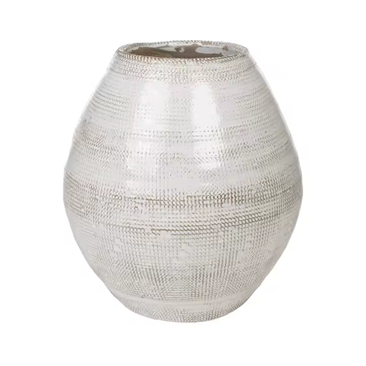 FLORERO LISO TERRACOTA DECORACION HM29 FIJALO - 1