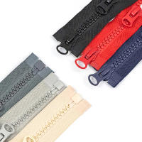 Cremalleras De Resina Para Ropa Y Bolsos Deslizadores Doble Cara Para Chaquetas Abrigos Y Mochilas Accesorios De Costura Unisex - details 7