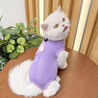 Traje De Salto Transpirable Para Gato Traje De Vestido Para Perro Bebé Traje De Recuperación Antilenguazos Después De La Esterilización Del Gato - details 16