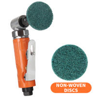 Mini Polidor De Ángulo 90 ° 1/4" Máquina De Grabado Pneumática Para Pulido Y Molienda Con Disco De Arena Y Abrazaderas Rotativas De Abrasivos - details 8