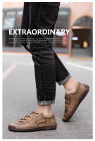 Zapatos Casuales Para Hombre En Cuero Mocasines De Alta Calidad Confortables Y Transpirables De Punta Redonda Antideslizantes Para Exterior Y Interior - details 22