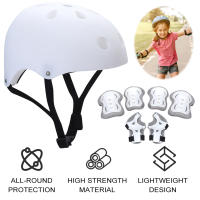 Juego De Protección Deportiva Para Niños Y Niñas 7PCS Esquísatecato Con Casco Patines Y Scooter Equipamiento De Protección Para Ciclismo Patinaje Y Esquí - details 2