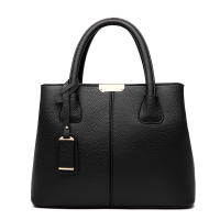 Bolso de Mano Mujer Piel Gran Capacidad Fashion Fiesta Trabajo Negro - details 1