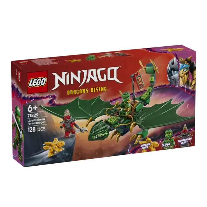 LEGO NINJAGO DRAGON VERDE DEL BOSQUE DE LLOYD SET 71829 - 1