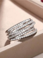 Anillo De Plata De Ley 925 Clásico Retro Para Mujer Anillo De Compromiso Boda Lujo Moda Joyería Finos De Alta Calidad - details 4