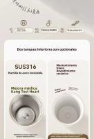 GIANXI Taza De Viaje Portátil a Prueba De Fugas Con Diseño De Lirio De La Valldor Stainless Steel Aislada Para Café Taza Húmeda Útil - details 9