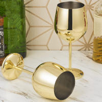 Vaso De Vino De Acero Inoxidable 500ml Creativo Goblet De Coctel Vaso De Champán Para Casa Bar Restaurante - details 7