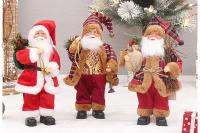 Muñeco De Navidad Santa Claus Colgante De Peluche Esquiando En Una Lancha Colgante Para Árbol De Navidad Decoración De Fiesta - details 1