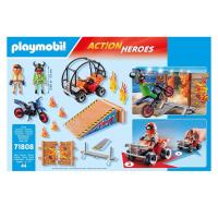 Playmobil (71808) stunt show coche de acrobacias, Action Heroes - details 4