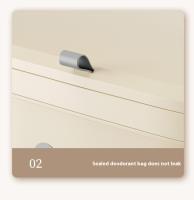Bandeja De Papel Y Basura Montada En La Pared Para Cocina Y Baño Gran Tamaño Ecológica Plástico Rectangular Sin Tapa - details 7