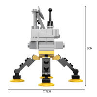 COGO DIY Bloques De Construcción Espacial Para Rocket Kit De Centro De Lanzamiento De 379 Piezas Juguetes Para Niños En Navidad - details 38