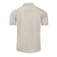 Camisa Militar Para Hombre Fredd Marshall 100% Algodón Manga Corta Estilo Casual Con Bolsillos Traje De Trabajo Camisa Sólida - details 9