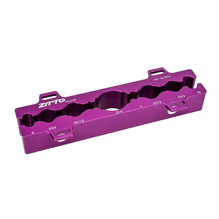 Aleación de aluminio Bicicletas universal bike suspensión trasera Tenedores reparación herramienta Tornillos Inserciones abrazadera mandíbula Hub MTB pedal multifunción Accesorios - 1