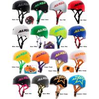 Alk13 Helmet H2O Plus for Skate BMX Rollers -L- (57-59cm) Orange grey glossy - details 2