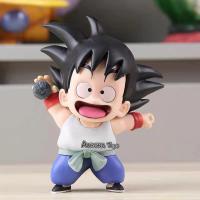 Figura De Anime Dragon Ball Son Goku Y Krillin Modelo PVC De Escritorio Ornamento Colección Juguetes Regalos Para Adultos - details 1