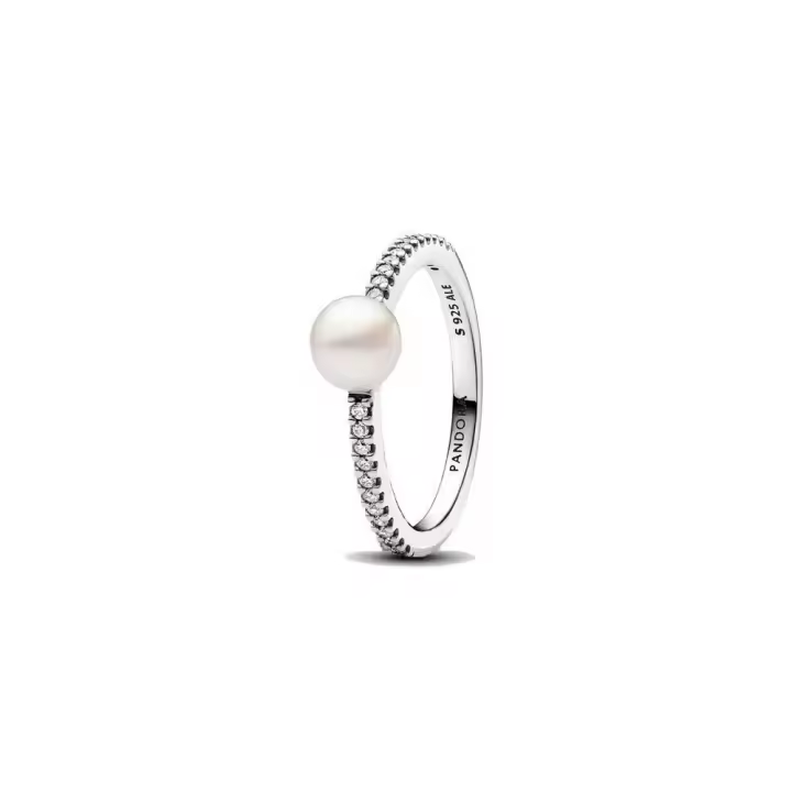 193158C01 - Anillo Pandora Perla y Pavé 193158C01 PANDORA Silver Other Anillo Pandora original - 1