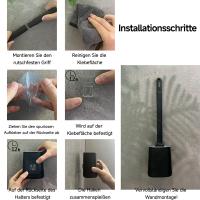 BIT Escobilla de baño con cabezal de cepillo 3 en 1, escobilla de silicona, escobilla de baño - details 5