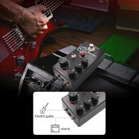 Pedal De Efectos De Distorsión MOSKYAUDIO KING RAT Para Guitarra Eléctrica Accesorios De Guitarra Pedal De Fuzz Distorsión Bypass Verdadero - details 3