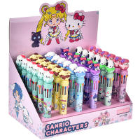 Sanrio Hello Kitty Kuromi Bolígrafo De Punto De Sello 10 Colores 6/36 Piezas Suministros Escolares Y De Oficina Material Plástico Tamaño 0.7mm - details 0