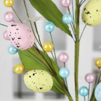 1Pc 50cm Árbol De Huevos De Pascua En Espuma Colorida Planta Artificial Para Decoración De Fiesta Y Hogar Disponible Para Vaso De Decoración - details 5