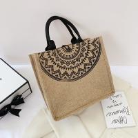 Bolsos de Lona reutilizables para Mujer, Bolsa de hombre informal de gran capacidad, a la moda, para la playa - details 2