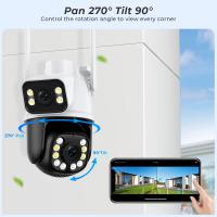 Cámara IP BESDER 8MP PTZ Con Vigilancia Nocturna Y Seguimiento Automático Para Seguridad Exterior Wifi CCTV Monitor Dual iCSee - details 7