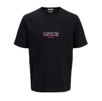 Jack & Jones SS25 Hombre Pack 2 Camisetas de Algodón Mod JORCANGGU CHEST logo estampado Moda Casual Informal REF 277227 - details 6