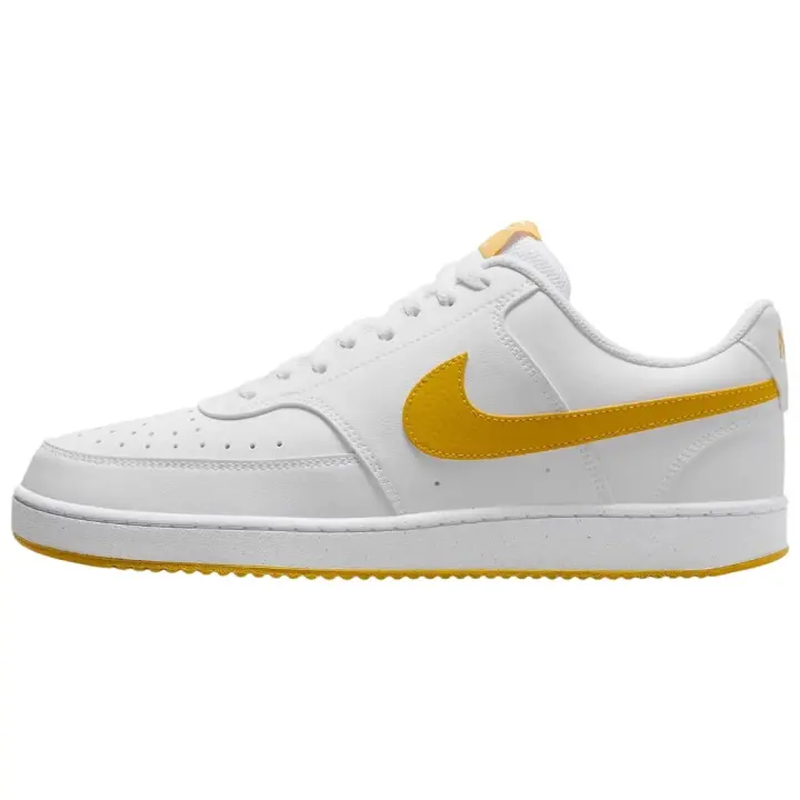 Nike, Court Vision Low Next Nature, Zapatillas, Sportwear, Suela De Goma, Piel Sintetica, Hombre, Blanco, NIHF1744_100// - 1