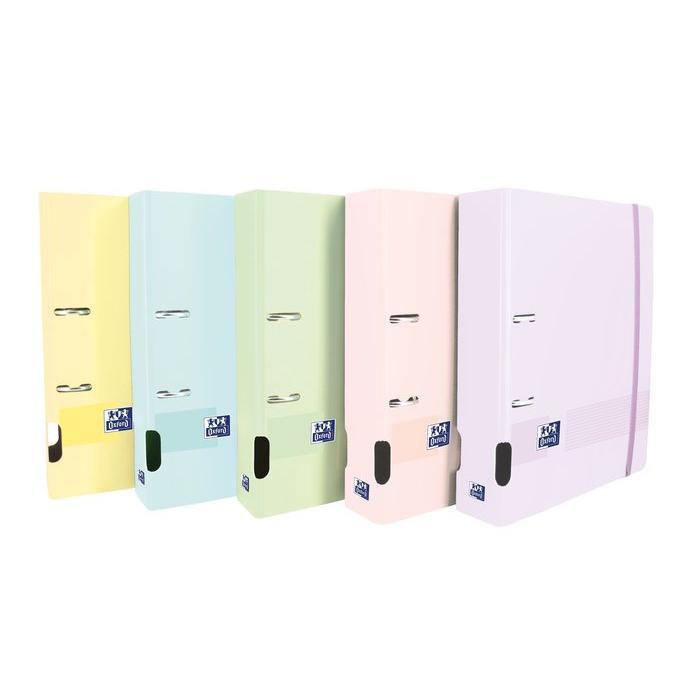 OXFORD ARCHIVADOR PALANCA LOMO 70MM LIVE&GO POLYFOAM A4+ PASTEL LIVE & GO