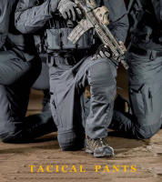 Pantalones Tácticos Militares Para Hombre Con Múltiples Bolsillos Resistentes Al Agua Pantalones De Entrenamiento Casuales Para Senderismo - details 0