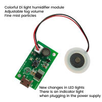 Kit De Humidificador USB Mini Con Generador De Niebla Y Placa De Circuito Driver Atomizador De Película Oscilante Para DIY - details 3
