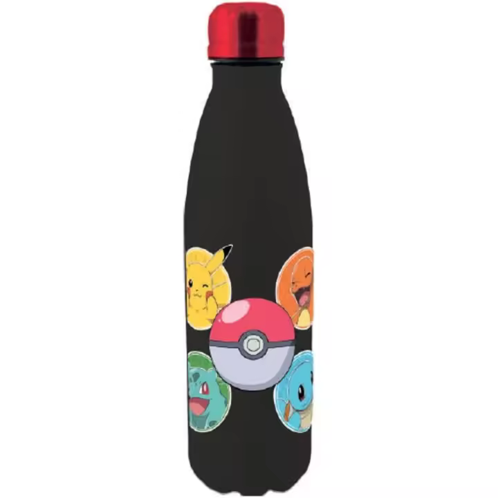 Botella Pokemon Logos Tacto Suave 500 ML 80213 - 1