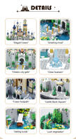 Bloques De Construcción De Torre De Cuento Micro-Partículas Modelo De Hada Kit De Construcción Para Niños Regalo - details 4