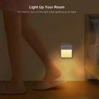 Lámpara Nocturna LED Con Sensor De Movimiento Luz Sin Cable Para Dormitorio Pasillo Iluminación Ajustable EU UK AU Enchufe - details 15
