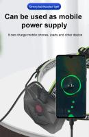Linterna Frontal LED De Alta Potencia Con Función Sense Recargable Por USB Spot Light Fuerte Para Pesca Camping Excursionismo Y Uso Diario - details 7