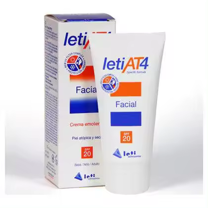 Letiat4 Crema Facial Hidratante Piel Atópica Spf20 50Ml - 1