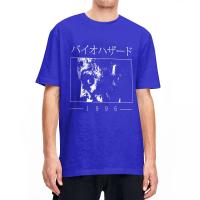 Camiseta De Algodón 100% Respirable Para Hombre Estilo Harajuku Y2K Con Diseño De Residented Eviled T-shirt Oversized Para Playa Y Uso Diario - details 13
