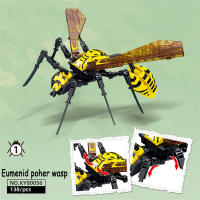 Juguetes De Bloques De Construcción Anti-Mosquitos Para Niños Coleccionables Duraderos Orchid Mantis Redviidae Y Más Bloques De Plástico ABS Tamaño Pequeño Compatible Con Lego - details 1
