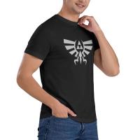 Camiseta De Algodón Vintage Para Hombre Con Icono De La Princesa Z-Zelda Manga Corta Cuello Redondo Regalo Ideal Camisetas - details 3