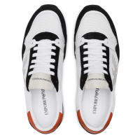 Emporio Armani Zapatillas Hombre Blanco Negro X4X537 XM678 Q093 - details 4