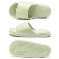 Zapatillas De Casa Para Mujer Súper Suaves Y Transpirables Con Tobillera Abierta Antideslizantes Para Interior Y Baño Color Sólido Minimalista - details 6