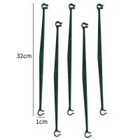 Conector De Pilares Fijos Para Jardinería Soporte De Plástico Para Plantas 12 Piezas Rodillo De Conexión Para Invernadero - details 4