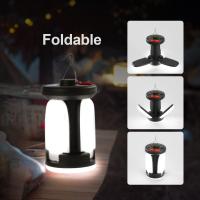 Lámpara De Camping LED Solar Recargable 4500mAh 1000LM Banco De Energía Plegable 6 Modos De Luz Para Camping Pesca - details 5