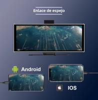 Cámara De Coche 4K 11.26'' Con Wireless Carplay Y Android Auto GPS Navegación Doble Lente Grabadora De Video De Dashboard WiFi 5G Y Cámara Trasera - details 10